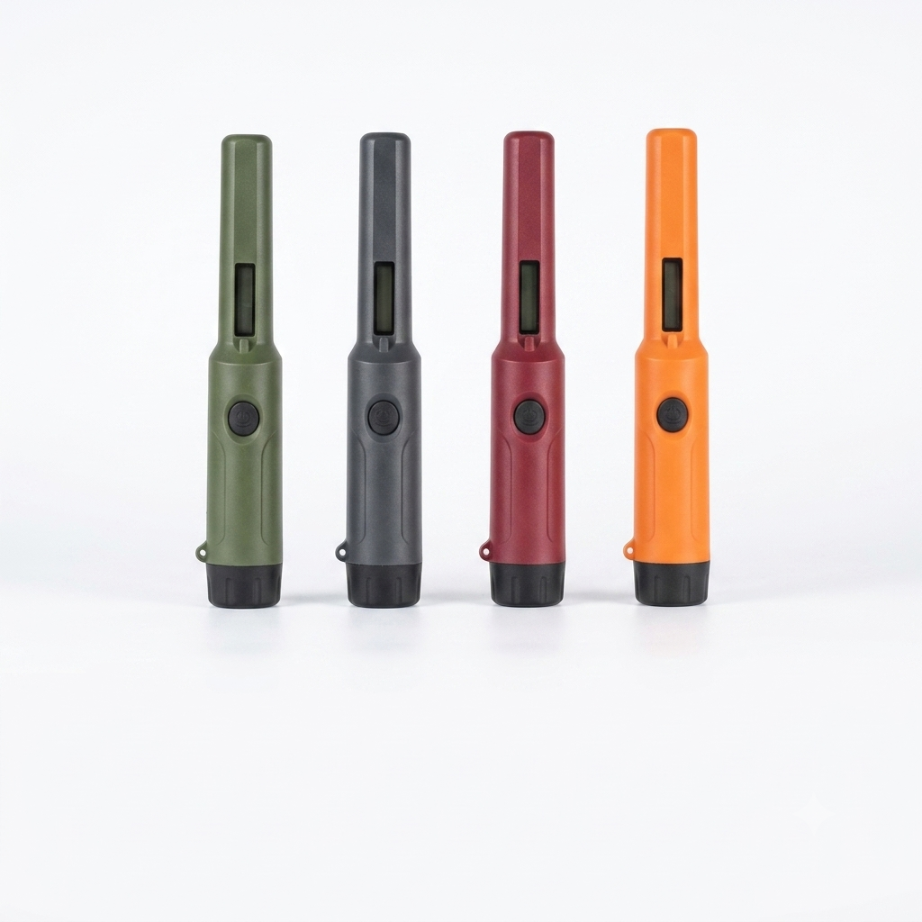 Pinpointeur rechargeable, vue principale