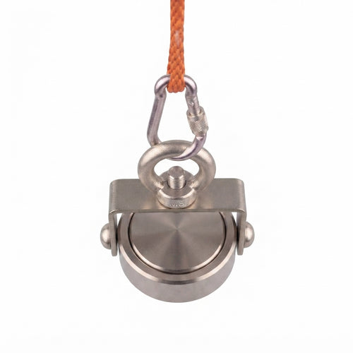 Aimant de Pêche Rotatif Double Face 180kg